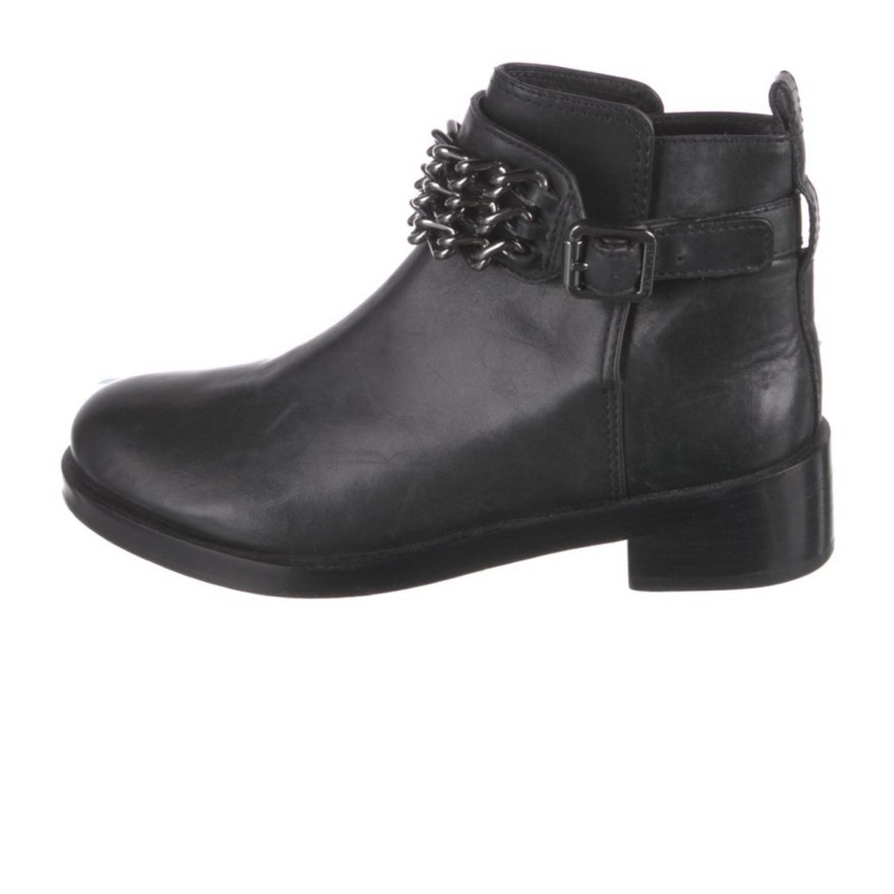 Tory Burch chain ankle boots